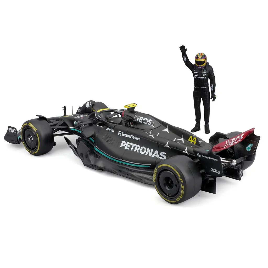 Автомодель з фігуркою - Mercedes-AMG F1 W14 E Performance (1:24), в асортименті - фото 6