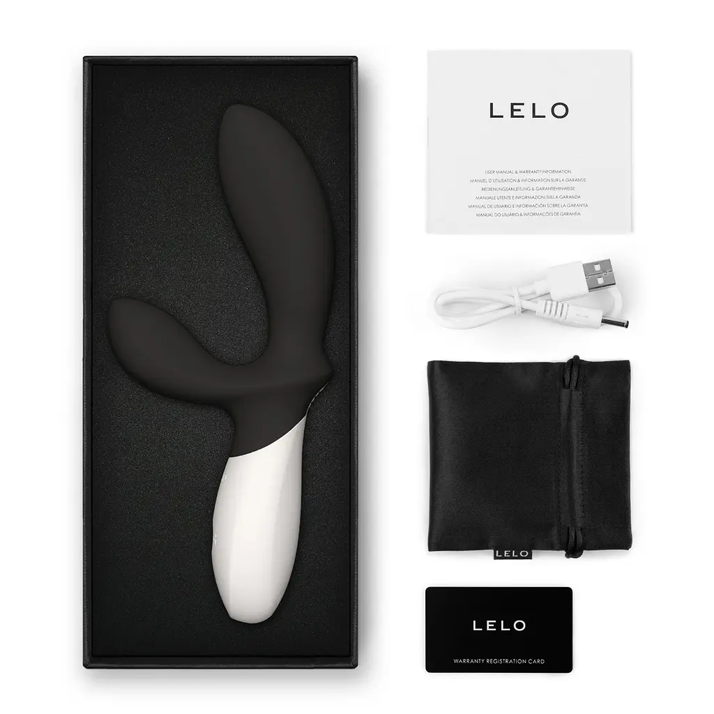 Стимулятор простати Lelo Loki Wave 2 19.6 см (чорний) - фото 3