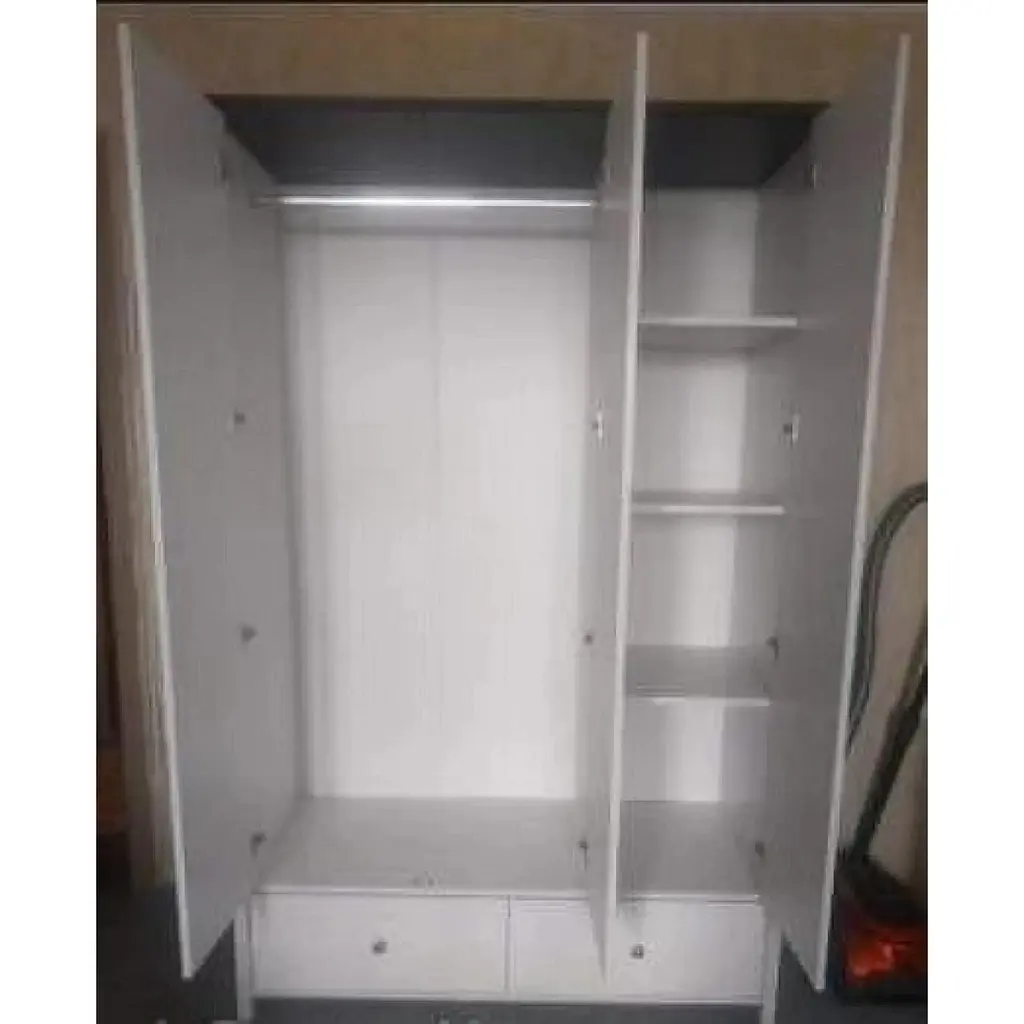 Шафа для одягу ВМК Порто SZF2D1L2S з дзеркалом Джанні/Сосна ларіко (GRB-1834) - фото 4