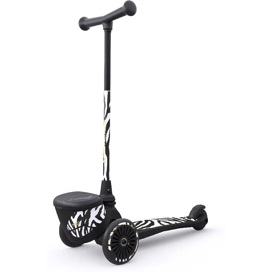 Самокат Scoot and Ride Highwaykick-2 Lifestyle Зебра (SR-210201-ZEBRA) - фото 2