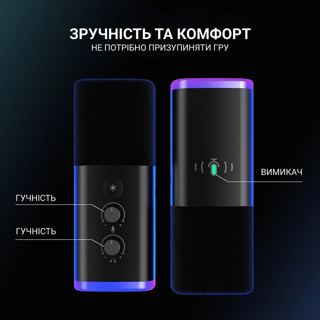 Мікрофон Fifine TAM8 USB Black (TAM8) - фото 6