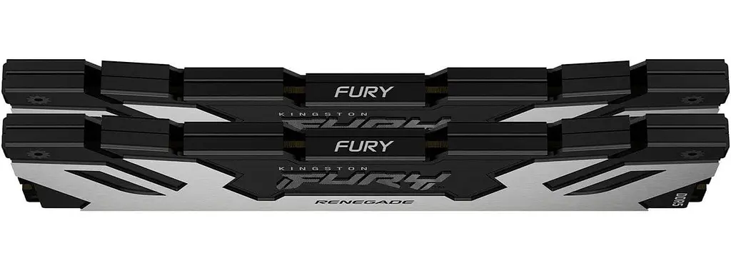 Модуль пам'яті Kingston Fury DDR5 96GB (2x48) 6400MHz Renegade Silver XMP (KF564C32RSK2-96) - фото 3