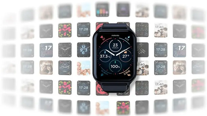 Смарт-годинник Motorola Moto Watch 70 Phantom Black - фото 5