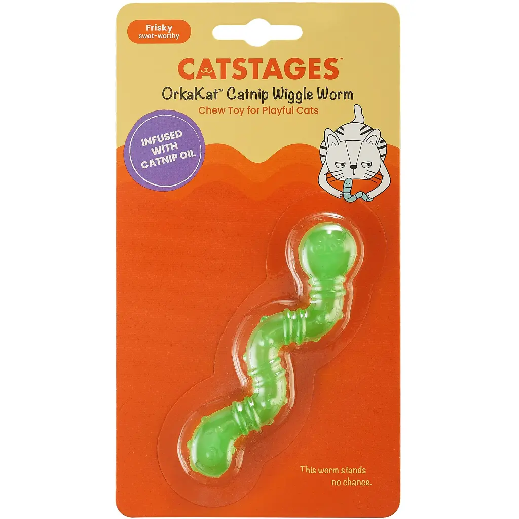 Іграшка для котів Catstages Хробачок 10 см (0871864003298) - фото 2