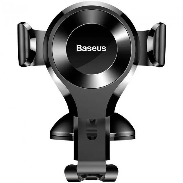 Автотримач Baseus Osculum Type Gravity Car Mount (SUYL-XP01) Black [62153] - фото 4