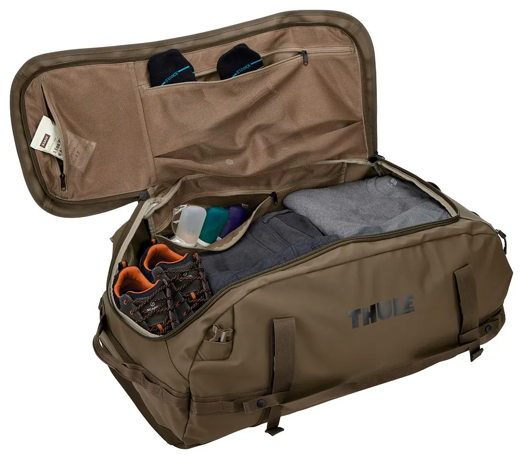 Спортивная сумка Thule Chasm Duffel 90L (Deep Khaki) 3205597 (TH 3205597) - фото 3