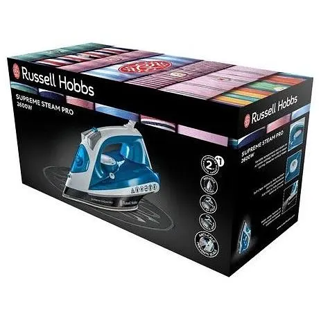 Утюг Russell Hobbs Supreme Steam Pro 2600 Вт синий (23971-56) - фото 2
