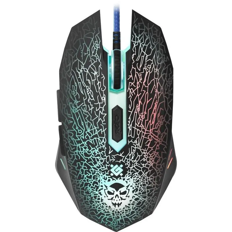 Миша Defender Shock GM-110L USB Black (52110) - фото 7