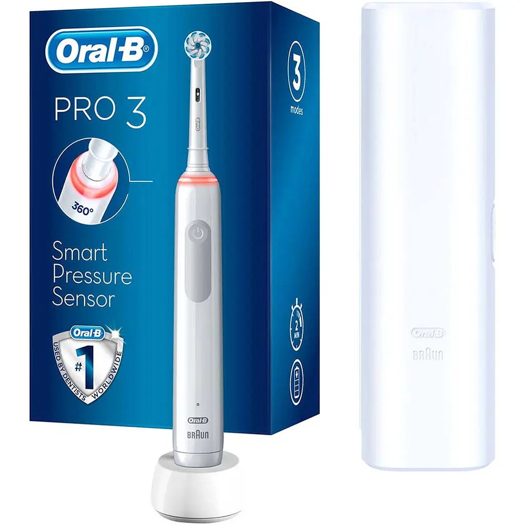 Електрична зубна щітка Oral-B D505 Pro 3 3500 Ultra Thin (White) [76994] - фото 4