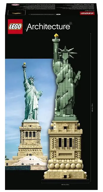 Конструктор LEGO Architecture Статуя Свободи, 1685 деталей (21042) - фото 11