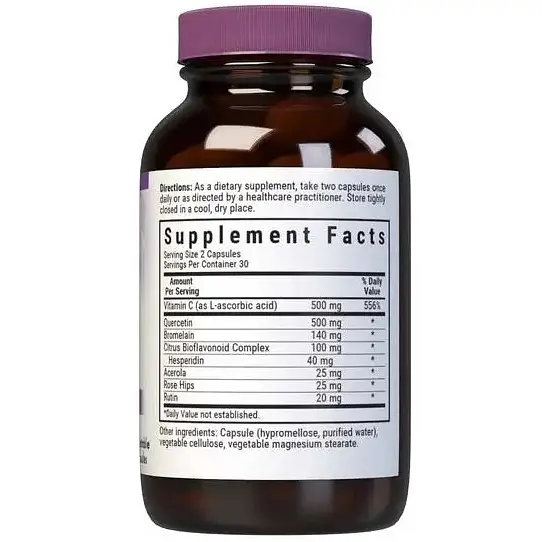Кверцетин Bluebonnet Nutrition Super Quercetin 60 вегетаріанських капсул - фото 4
