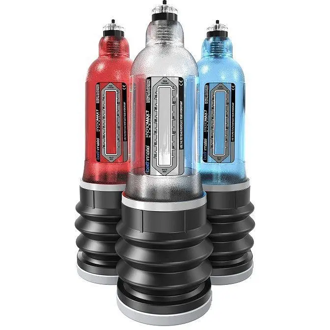 Гідропомпа Bathmate Hydromax 7 Wide Boy для збільшення члена 26х7 см прозора - фото 7
