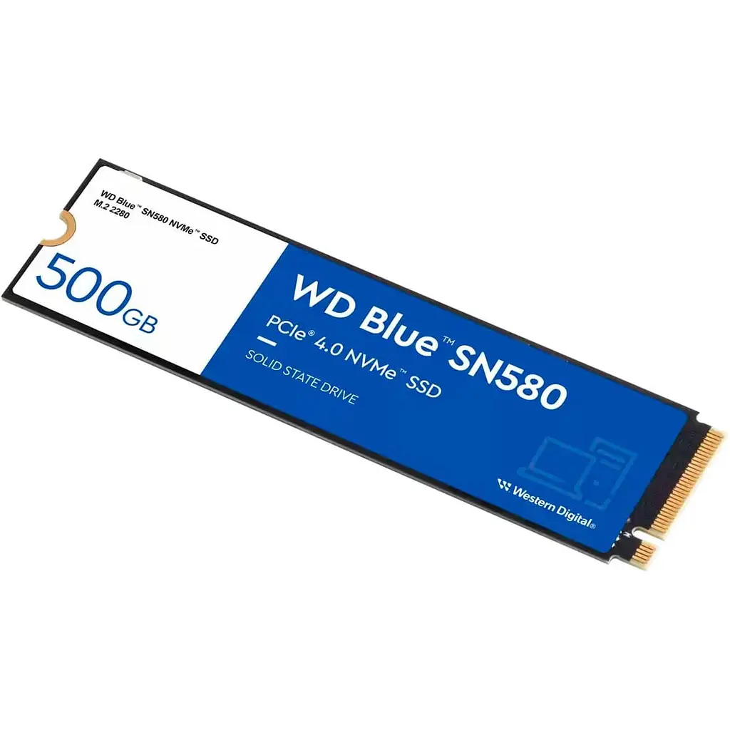Накопичувач SSD Western Digital m.2 NVMe 500GB BLUE SN580 WDS500G3B0E (WDS500G3B0E) - фото 2