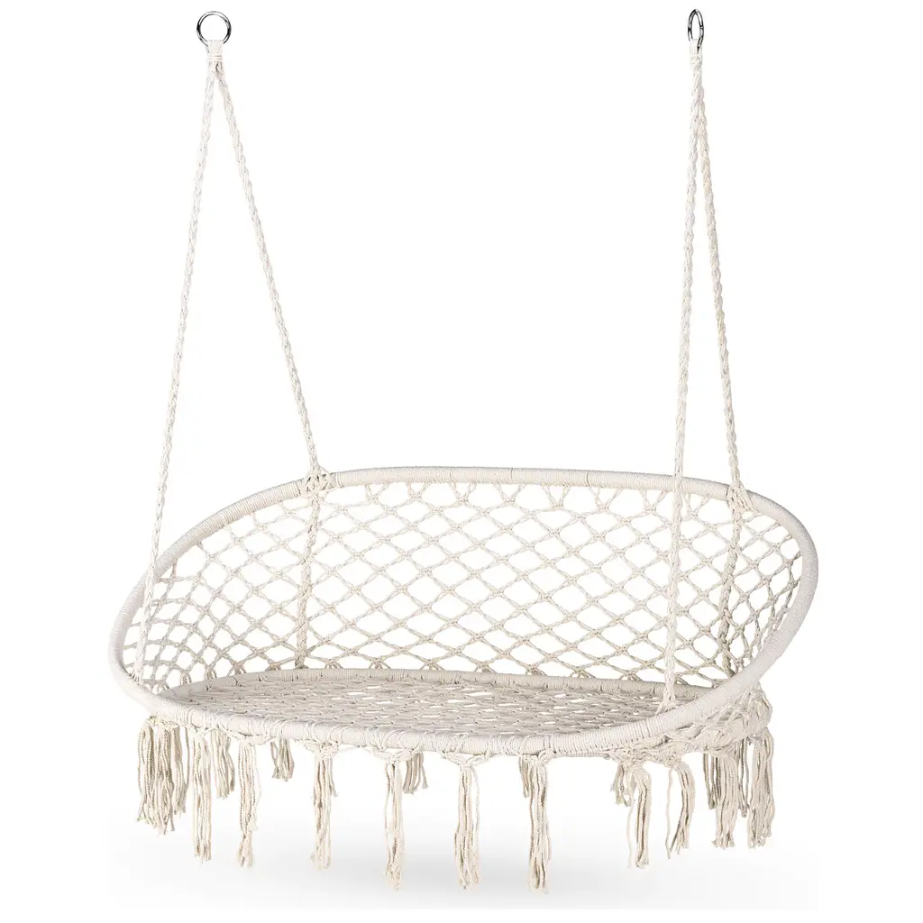Садова гойдалка Boho Outtec бежева - фото 2