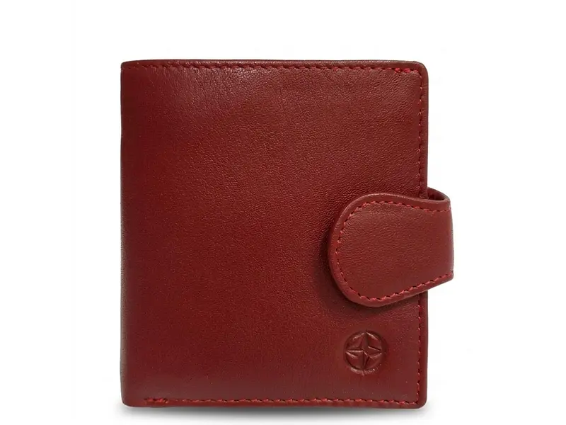 Жіноче портмоне натуральна шкіра Cortina 5037 rosso Червоне 9,5x10 см TONY PEROTTI acs0032526