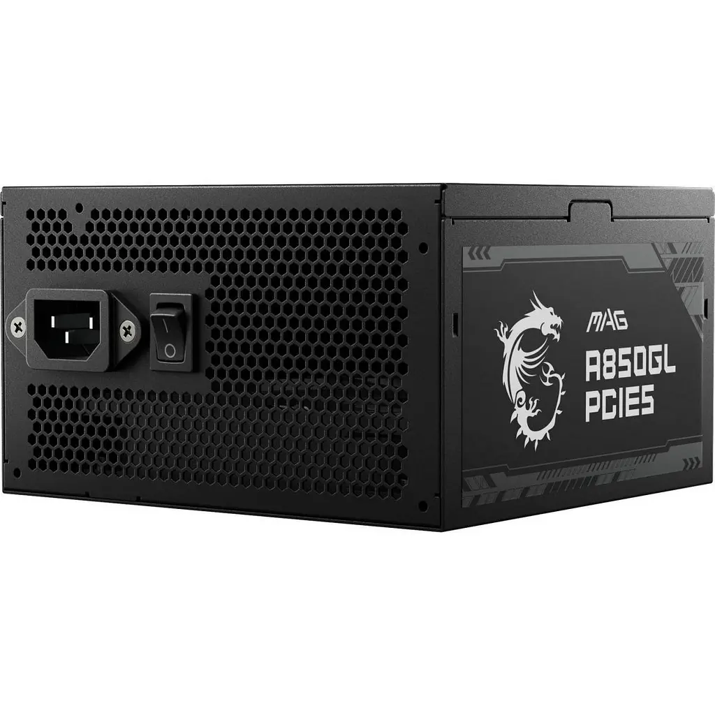 Блок живлення MSI MAG A850GL PCIE5 Black (306-7ZP8A11-CE0) [109821] - фото 7