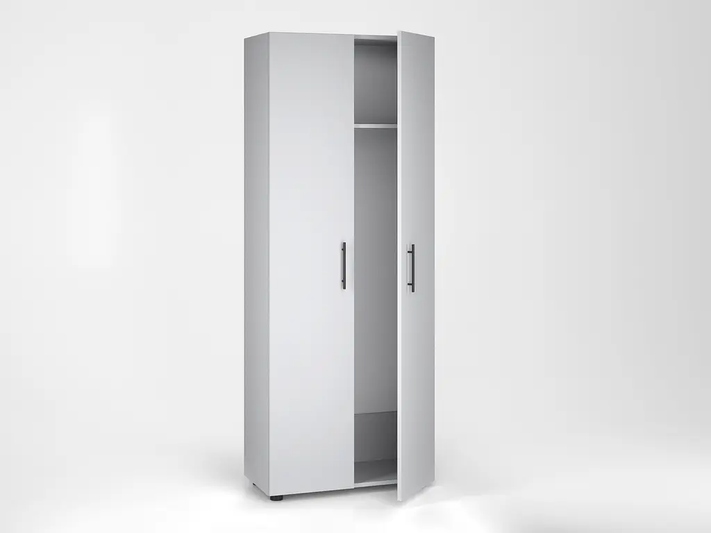 Шафа гардеробна з висувною штангою ОП-901 Orange-Line 700х347х1825 Сіра мишка - фото 2