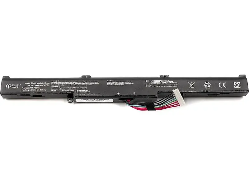 Акумулятор PowerPlant для ноутбуків ASUS X450 (AS450EL7, A41-X550E) 14.8V 2600mAh (NB430413) - фото 2