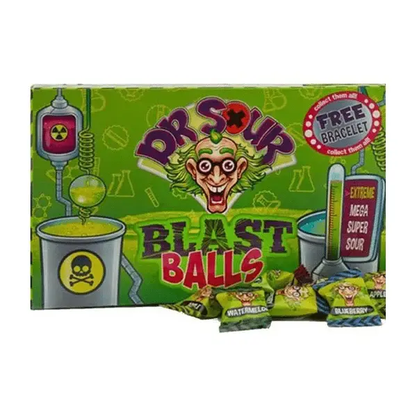 Кислі льодяники Dr. Sour Blast Balls 90г - фото 6