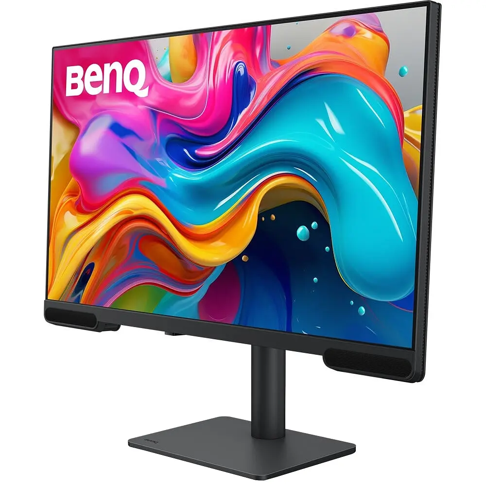 Монітор TFT 32 BenQ PV3200U, 4K, IPS, 100% sRGB, 3xHDMI, USB-С, HAS, Pivot, колонки, чорний - фото 3