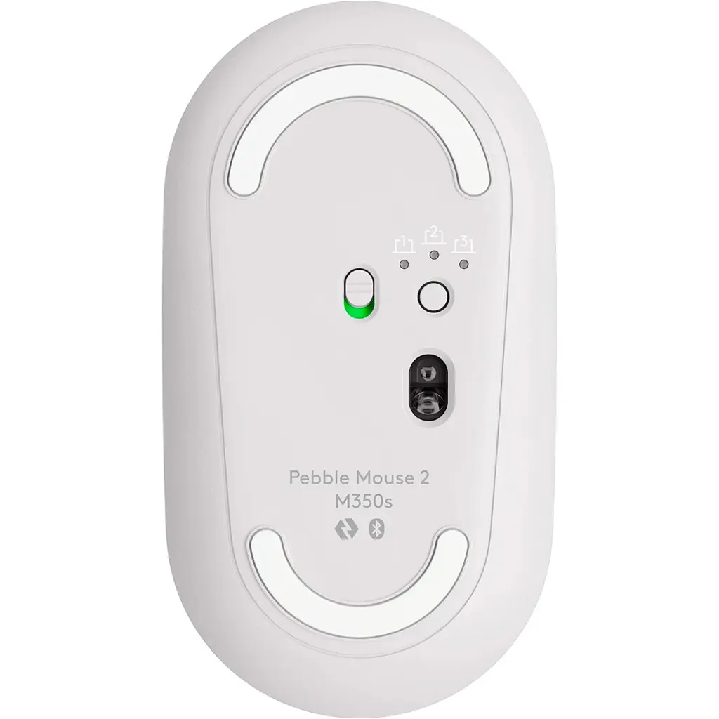 Миша Logitech Pebble Mouse 2 M350s Tonal White (910-007013) [103938] - фото 5