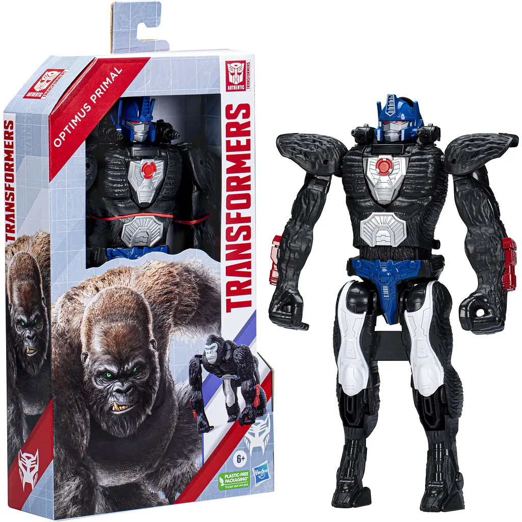 Игрушка-трансформер Transformers Authentics Titan Changer Optimus Primal (E5883_F3745) - фото 4