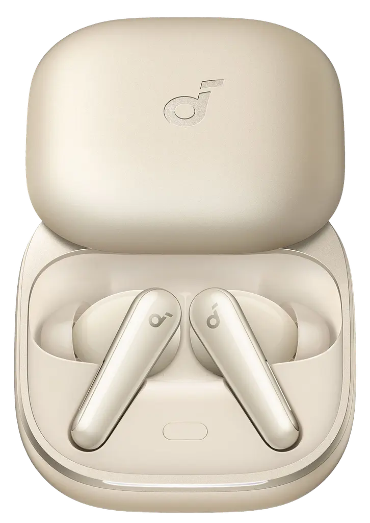Навушники бездротові Anker SoundСore Liberty 5 золотисті (A3957GB1) - фото 6
