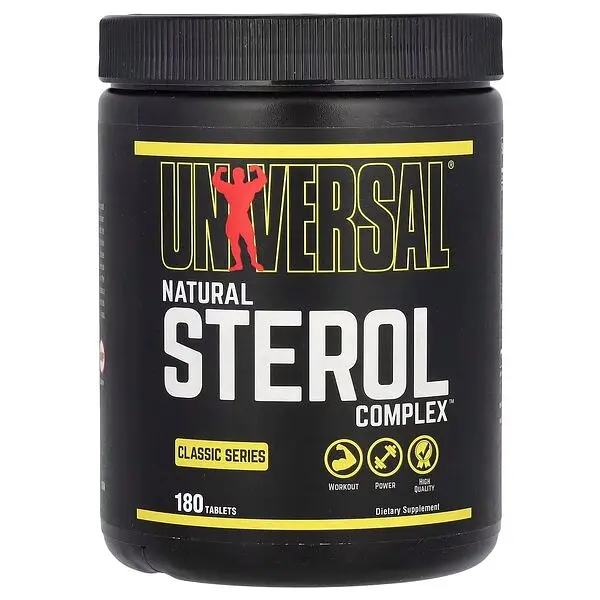Стимулятор тестостерону Natural Sterol Complex, 180 таблеток Universal Nutrition vit0004093