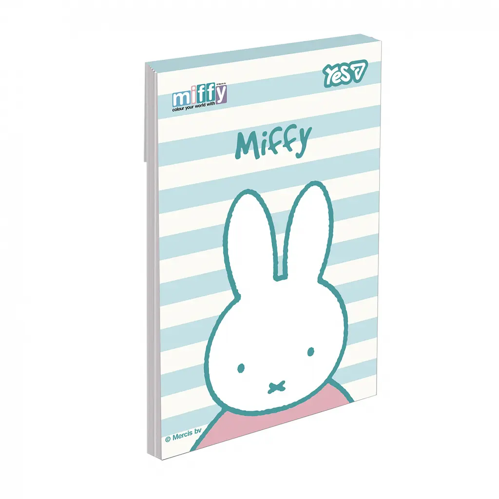 Блокнот Yes Miffy А7 48 аркушів клітинка 1 шт. в асортименті (152566) - фото 8