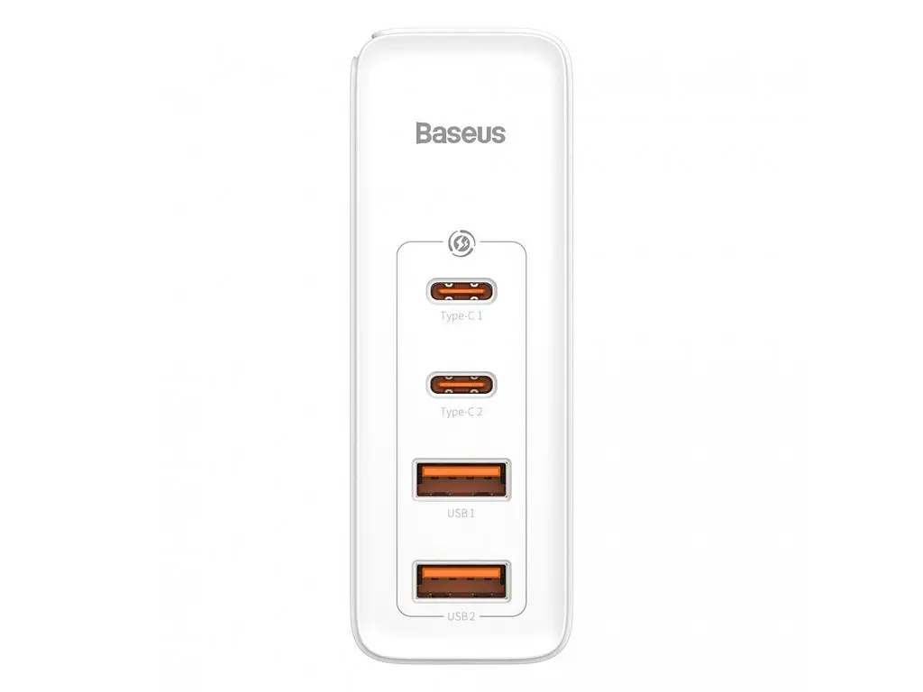 Мережевий зарядний пристрій Baseus GaN2 Pro Quick Charger 2USB + 2Type-C 100W CCGAN2P-L02 White - фото 4