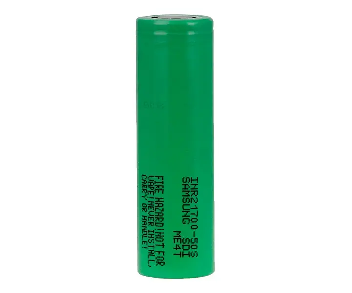 Акумулятор Samsung INR21700 50S 5000mAh 3.7V Зелений (2572779933) - фото 3