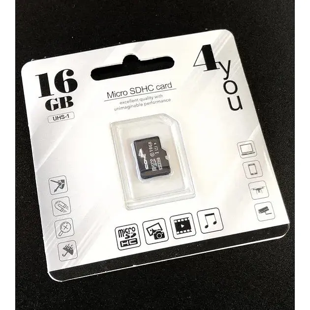 Micro SD 16Gb 4you Class10 без адаптера (UHS-1)