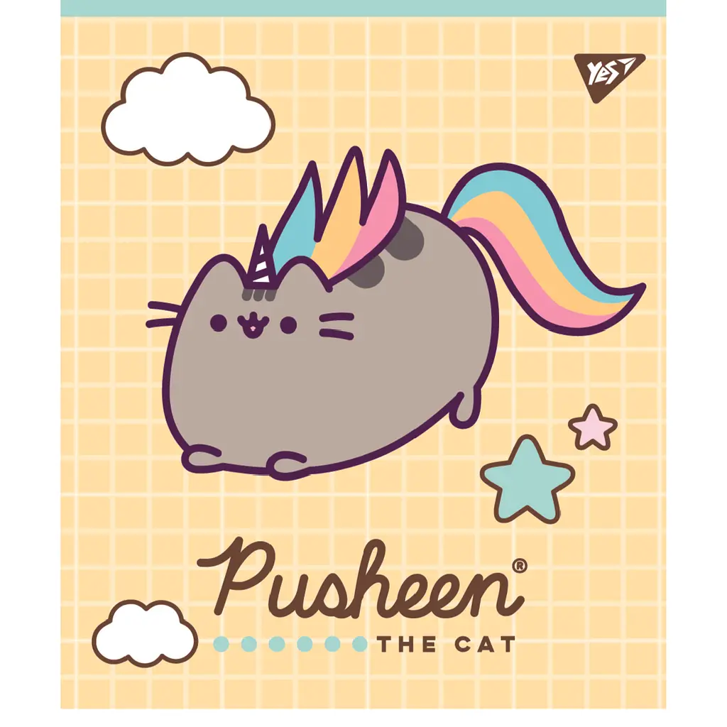 Набір зошитів Yes Pusheen А5 в лінійку 18 аркушів 10 шт. (766826) - фото 3