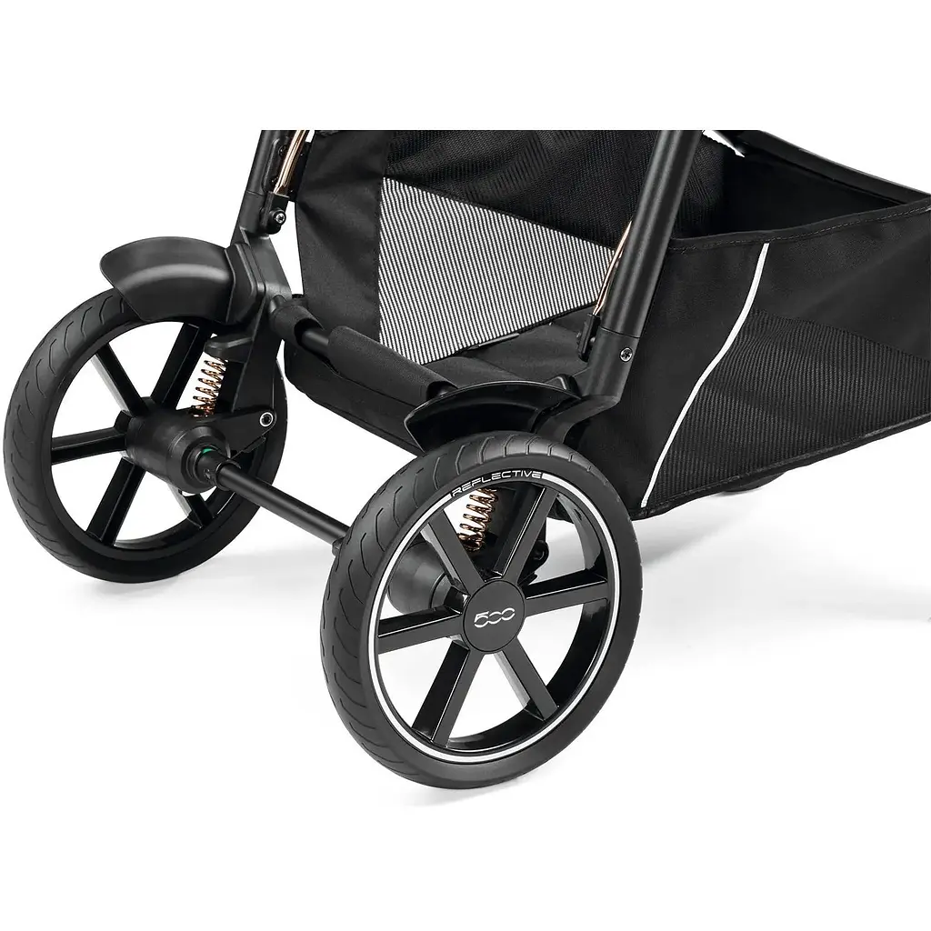 Коляска Peg-Perego Veloce 500, 2 в 1, вишукано-коричнева зі смужкою (PACK-VEL2100000003) - фото 7