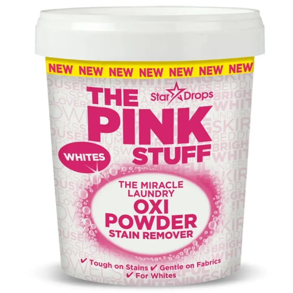 Відбілюючий порошок для видалення плям The Pink Stuff для білих тканин, 1 кг