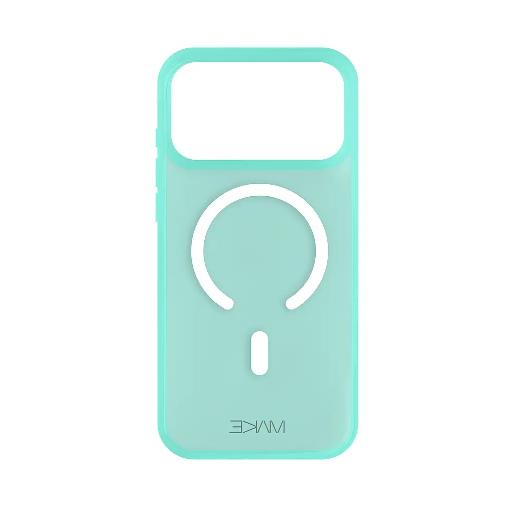 Чохол MAKE Apple iPhone 17 Pro Silicone Aura Magnet Cyan - фото 3