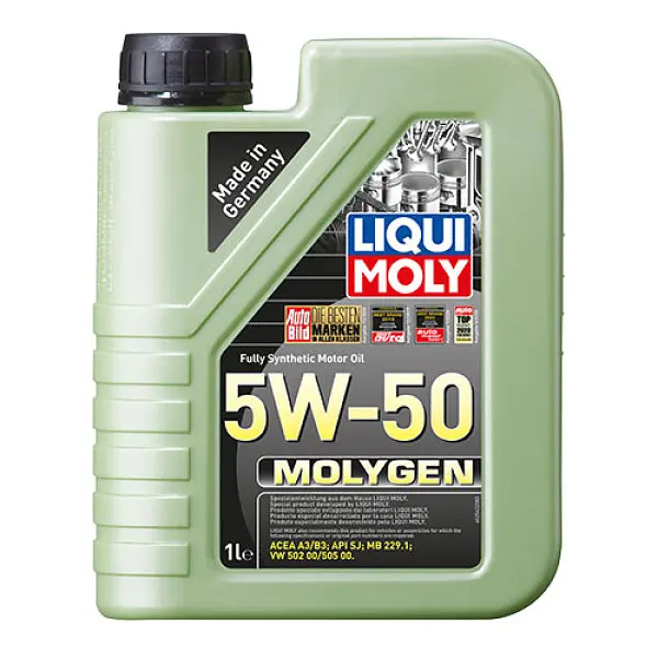 Синтетична моторна олива - Molygen 5W-50 1л. (2542)