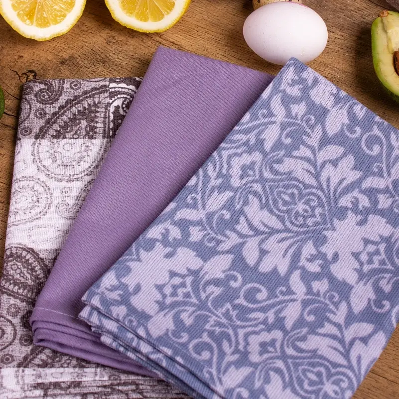 Набор полотенец MirSon №645 Lace of days 60х45 см 3 шт. (2200006740995) - фото 2