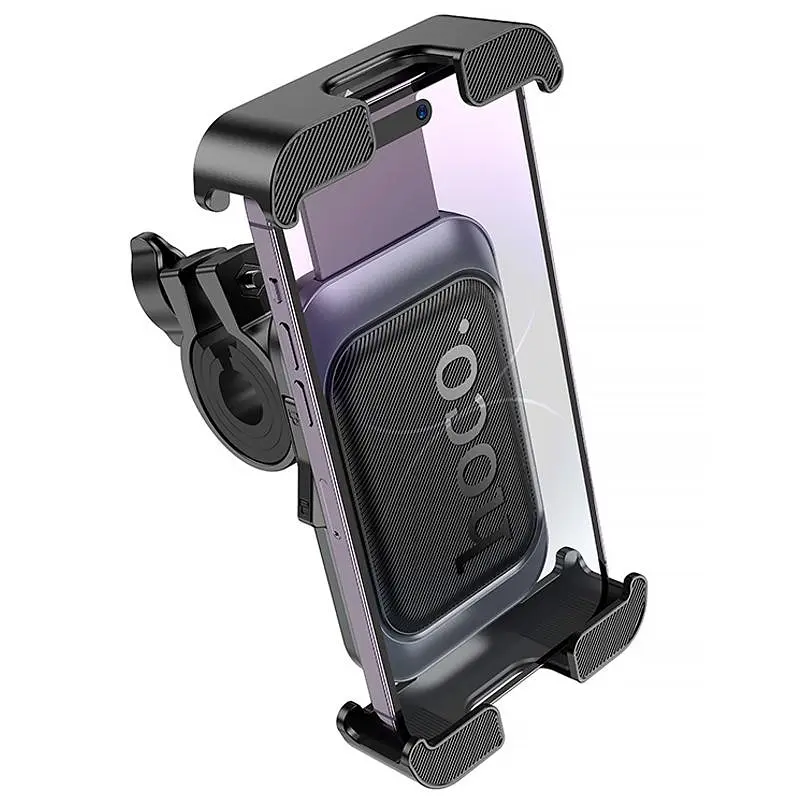 Вело- Мото- тримач Hoco H82 Vista Universal Black / Metal gray - фото 6