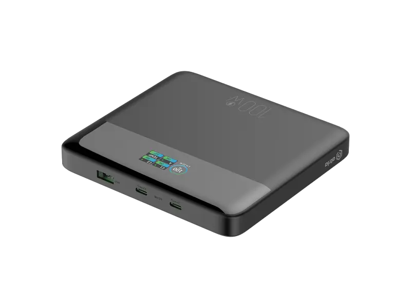 Зовнішній акумулятор (Power Bank) ATRIA WPD-X11 20000mAh Black - фото 3