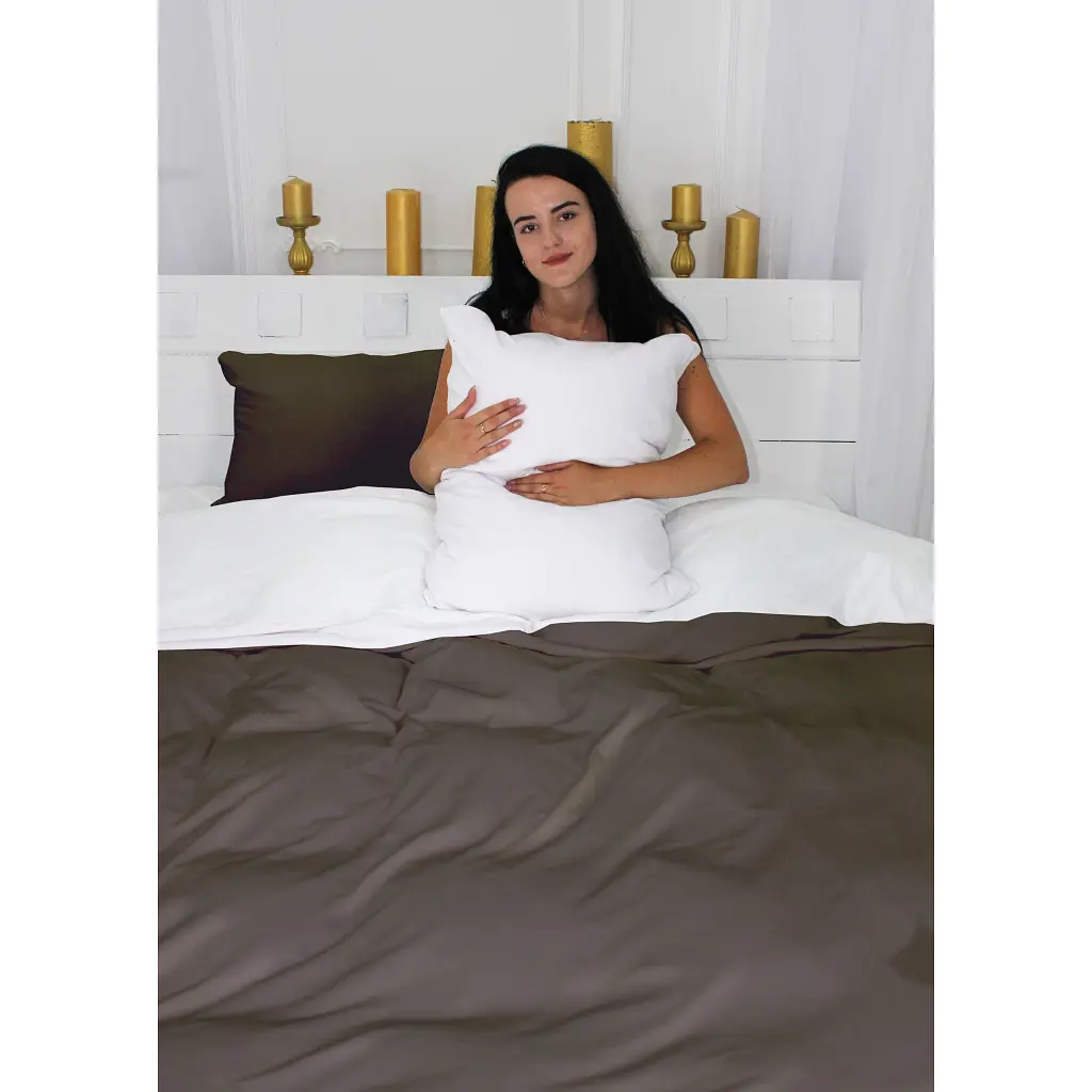 Постільна білизна MirSon Велюр Winter Frost 28-0001 + 28-0003 Lilium Velvet 160х220 (2200004003412) - фото 5