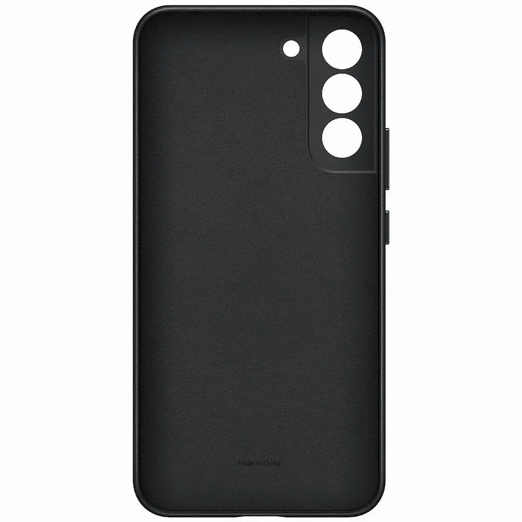 Чохол шкіряний оригінальний Leather Cover для Samsung Galaxy S22 EF-VS901LBEGRU Black - фото 2