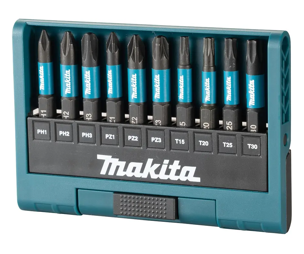 Набір біт торсіонних 10 шт Makita Impact Black E-12011 - фото 2