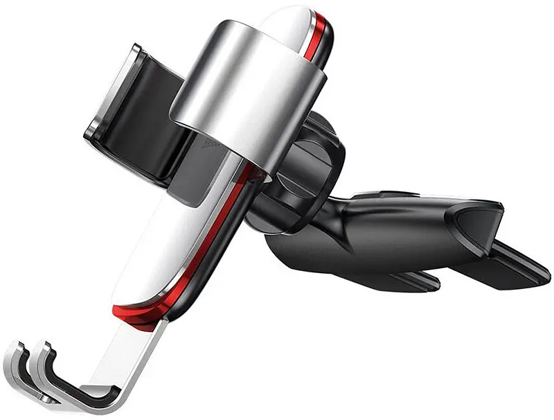 Автотримач Baseus Metal Age Gravity Car Mount Silver - фото 3