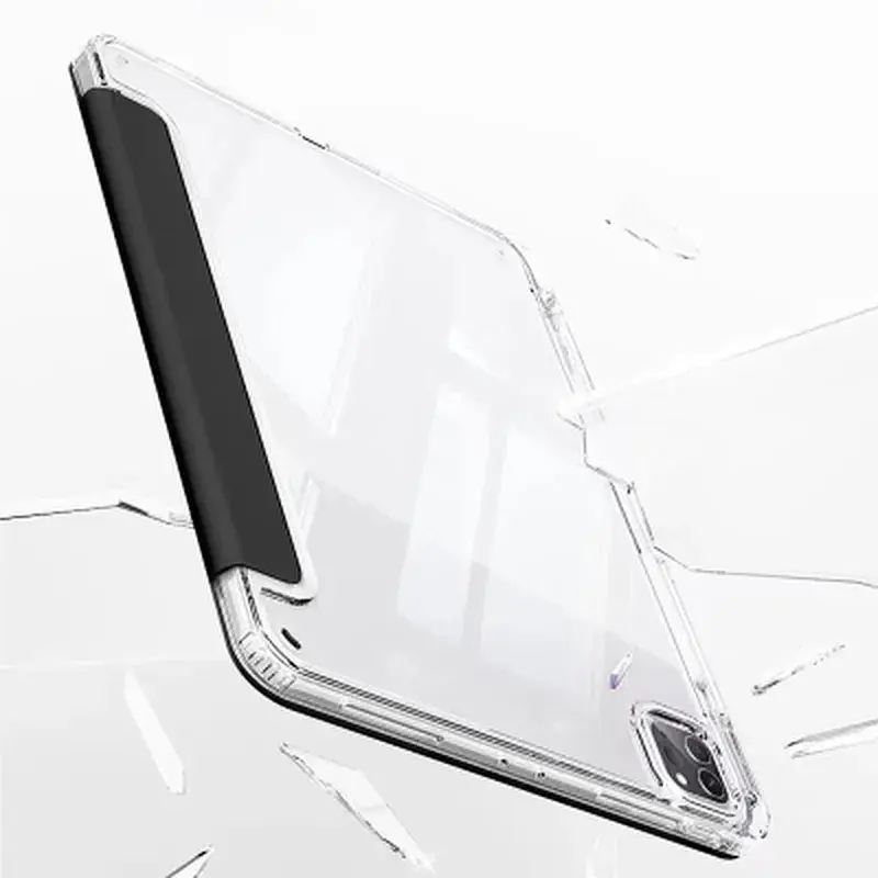 Чохол до планшета BeCover Ultra Slim Origami Transparent Apple iPad Pro 13" M4 2024 Black (711693) - фото 4
