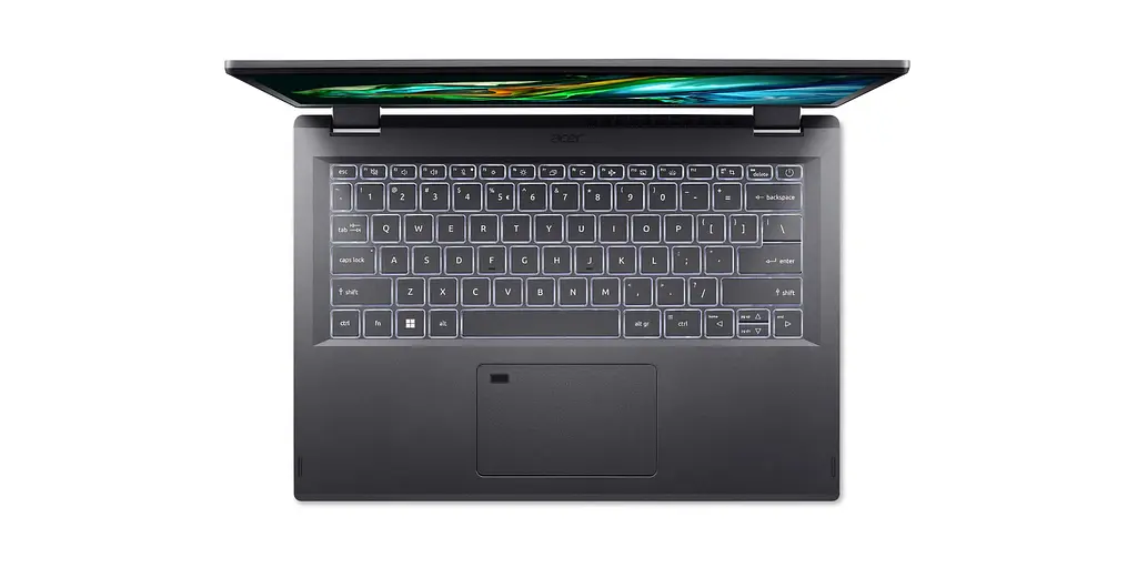 Ноутбук Acer Aspire 5 Spin 14 A5SP14-51MTN 14' WUXGA IPS Touch, Intel i5-1335U, 8GB, F512GB, UMA, Lin, серый (NX.KHKEU.004) - фото 7