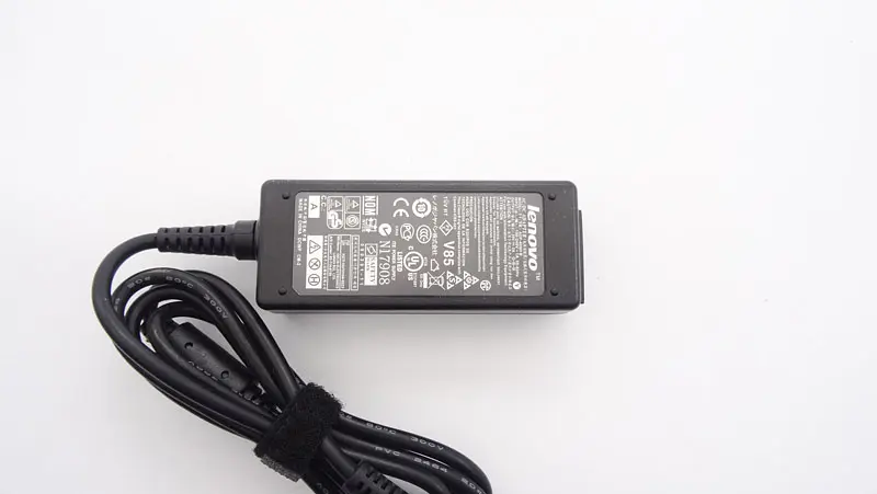 Блок живлення для ноутбука Lenovo 20V, 2A, 40W, 5.5x2.5мм, 3 hole, прямий роз'єм, black (без кабеля!) - фото 3