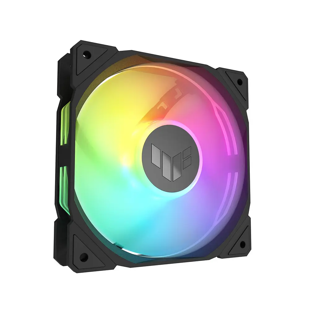 Вентилятор Asus TUF Gaming TR120 ARGB Reverse Чорний (90DA00D0-B09000) - фото 3