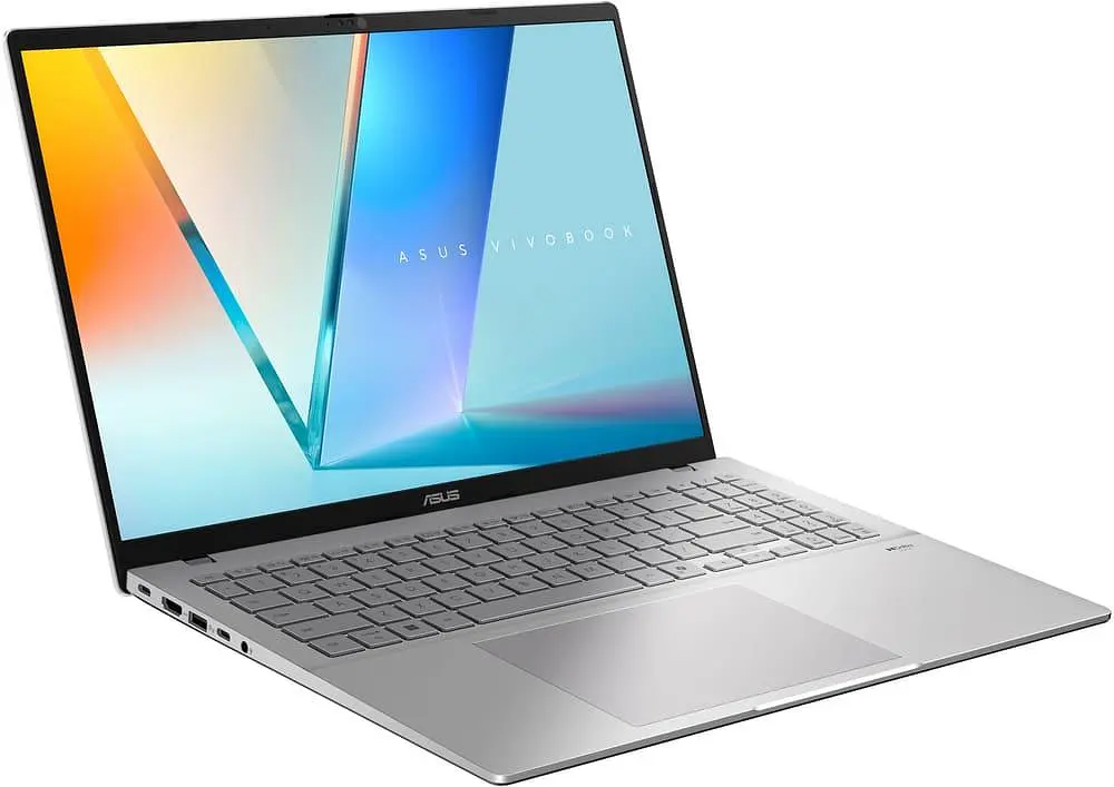 Ноутбук ASUS Vivobook S16 M3607KA-SH031 (16 FHD OLED, Ryzen 5 AI 330, 16 GB, 512 SSD, UMA, DOS) Silver (90NB16T2-M00290) - фото 2