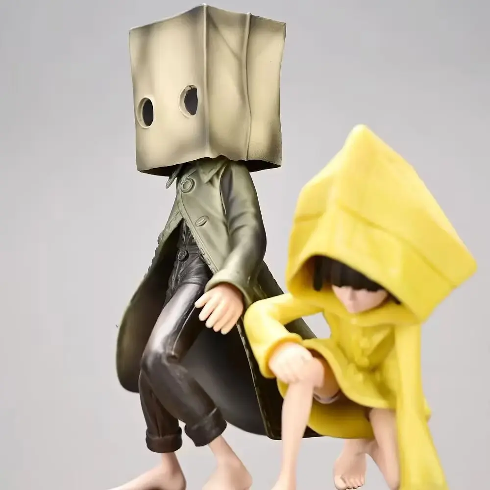 Фігурка Little Nightmares 2 Mono ＆ Six Маленькі кошмари 2 Моно і Шоста 14 см CN LN2 MS 14 - фото 2